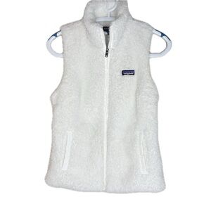 Patagonia Women's Los Gatos Vest Birch White Size Medium EUC